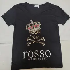 rosso by VICE FAIRY ブラックTシャツ L