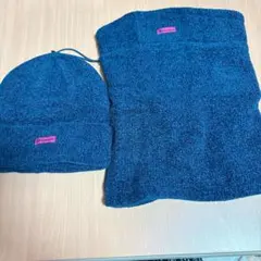 ニット帽子 ネックウォーマー お洒落セット 男女兼用 38℃恒温 調節コード付