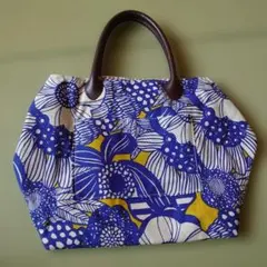 mina perhonen 蝶々柄 トートバッグ ネイビー - メルカリ