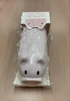筆箱♡淡いピンクの豚♡ cute pale pink pig ♡