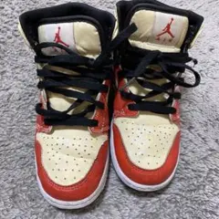 Air Jordan 1 赤/クリーム23.５センチ