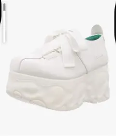 【24.0cm】白 厚底スニーカー【YOSUKE】