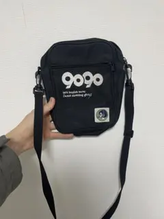 9090 ブラックショルダーバッグ
