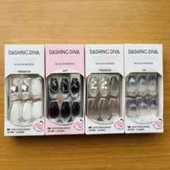 DASHING DIVA Magic Press ネイルチップ 4点セットのサムネイル