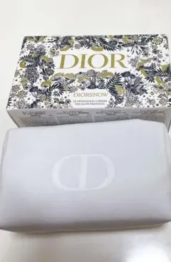 【箱なし簡易発送】Dior ポーチ　白　限定