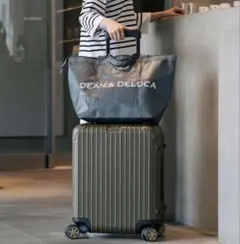 2024年 期間限定品DEAN&DELUCAトラベルトートバッグ 大容量　グレー