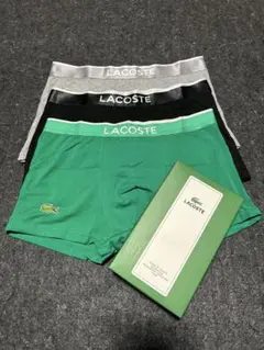 LACOSTE ボクサーパンツ 3枚セット　サイズS