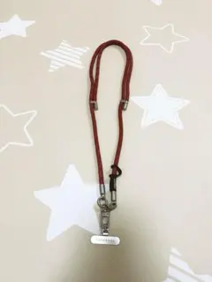 VANAHOTZ スマホショルダーストラップ レッド