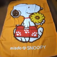 misdo スヌーピー ブランケット オレンジ・ブランケット