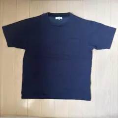 THE SHOP TK Tシャツ メンズ ネイビー ポケット付きのサムネイル