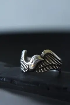【完全受注品】　ルードカオス　チバユウスケ　SWALLOW RING シルバー 完全受注品】 ルードカオス チバユウスケ SWALLOW RING シルバー