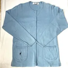 フクゾー　クルーネック　スウェットカーディガンのサムネイル