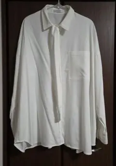 JEANASIS　白シャツ　タイ付き