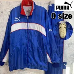 【90S】PUMA プーマ　ウインドブレーカー上下　セットアップ　トリコロール