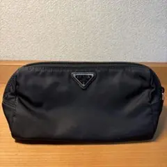 PRADA ブラックナイロンポーチ