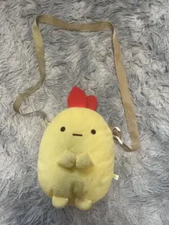 すみっこ　すみっコぐらし　バッグ　ぬいぐるみポシェット　えびふらいのしっぽ