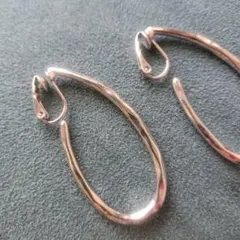 【イヤリング】シルバー ドロップ型 2個(1セット)