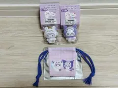 クロミ ももんが ちいかわ×サンリオ シークレットフロッキーマスコットチャーム