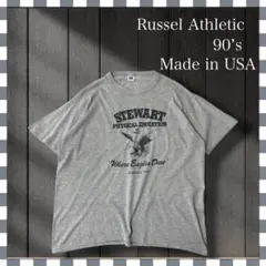 6249/ラッセルアスレティック90’s USA製シングルステッチTシャツXL