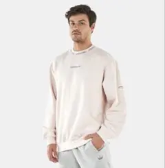 【美品】adidas クルーネック スウェット