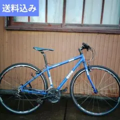 広島】GIOS CANTARE カンターレ クロスバイク ブルー - メルカリ