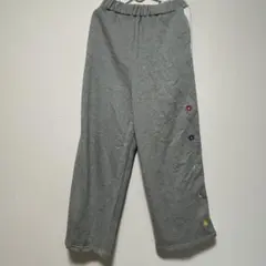 しまむら littc リトシー スウェットパンツ 花柄 リンクアット 花柄 L