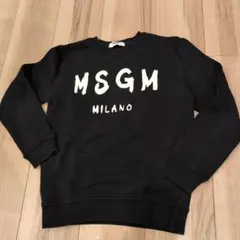 MSGM キッズ10才用裏起毛トレーナー