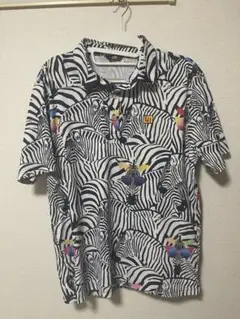 LOUDMOUTH ゼブラ柄 ポロシャツ XL