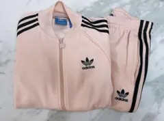 adidas ピンク トラックジャケット　セットアップ
