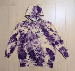 L 美品 NUMBER (N)INE ムラブリーチ スウェット パーカー 紫