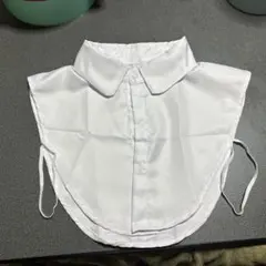 レディース　つけ襟　白　化繊