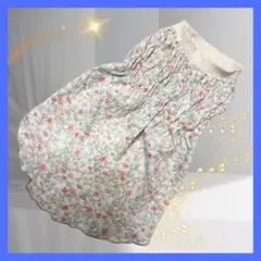 043犬服春夏ハンドメイドワンピ