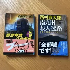 西村京太郎 南九州殺人迷路 & 徳間ブックス