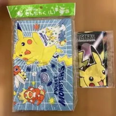 ２点セット★ポケットモンスター★巾着・ハンカチ★ポケモン★ピカチュウ