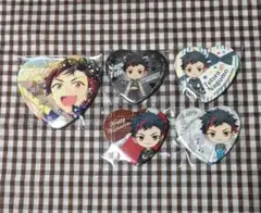 あんスタ　南雲鉄虎　缶バッジセット5