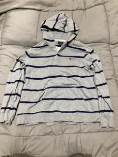美品Polo Ralph Lauren ストライプパーカー XL