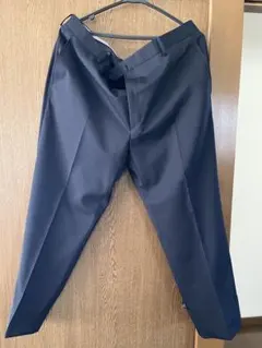 ダークブルーストライプ スラックス　Ｌ