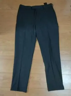 UNIQLO ヒートテック グレー チェック柄 スラックス M 76cm