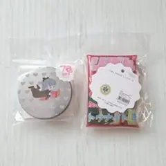 3COINS りぼん 70周年 ときめきトゥナイト ステッカー クリアポーチ