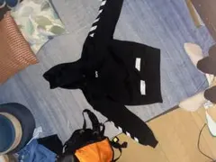 OFF-WHITE パーカー ブラック M売り切り価格