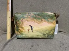 SAC くまのプーさん　ショルダーバッグ　合成皮革 クリストファーロビン