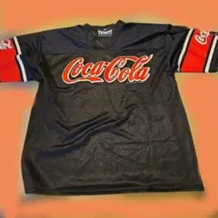 Coca-Cola アメリカンフットボールシャツ L used