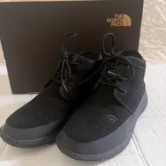 美品　THE NORTH FACE チャッカブーツ 防水 24cm ブラック