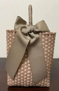 《タグ付き》Couture Brooch　かごバッグ　(プラスチック素材)のサムネイル