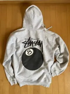エ*ン様 Stussy 8ボール グレー パーカー