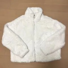 NOLESS ホワイト ファージャケット