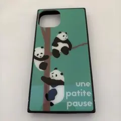 iPhone13.14 パンダデザイン スマホケース