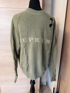 Supreme オリーブ ニットセーター Mのサムネイル
