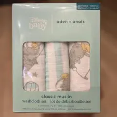Disney baby aden + anais ガーゼハンカチ3枚セット
