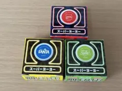 Coca-Cola 80's Reproduction Design Yo-yo Collection Super 3-piece set
